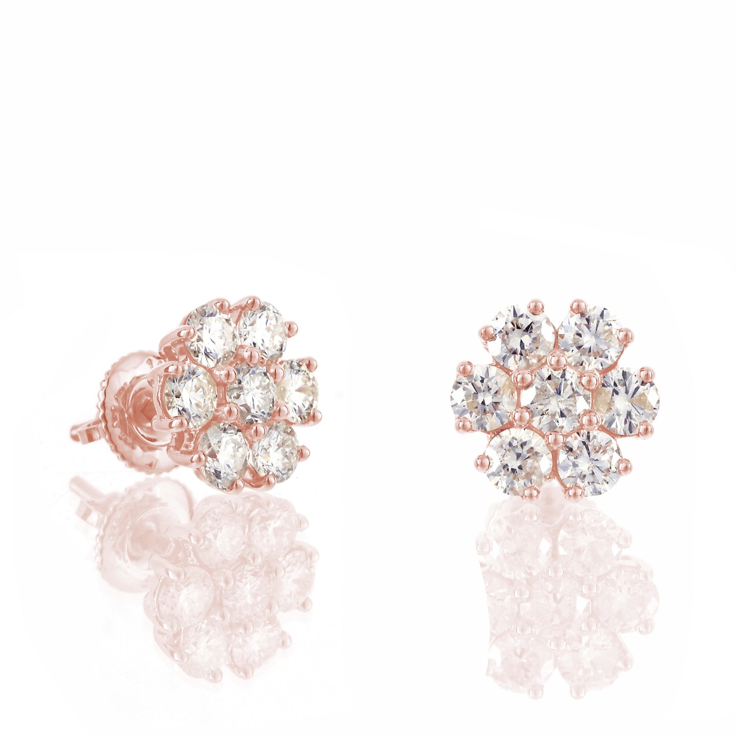 0.50ct Diamond Studs Earrings by Truth Jewel