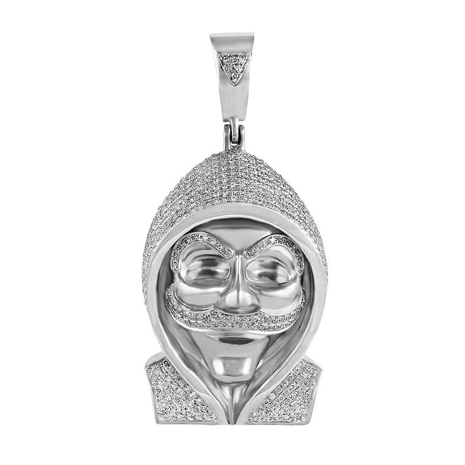 Anonymous Mask Hacker Pendant