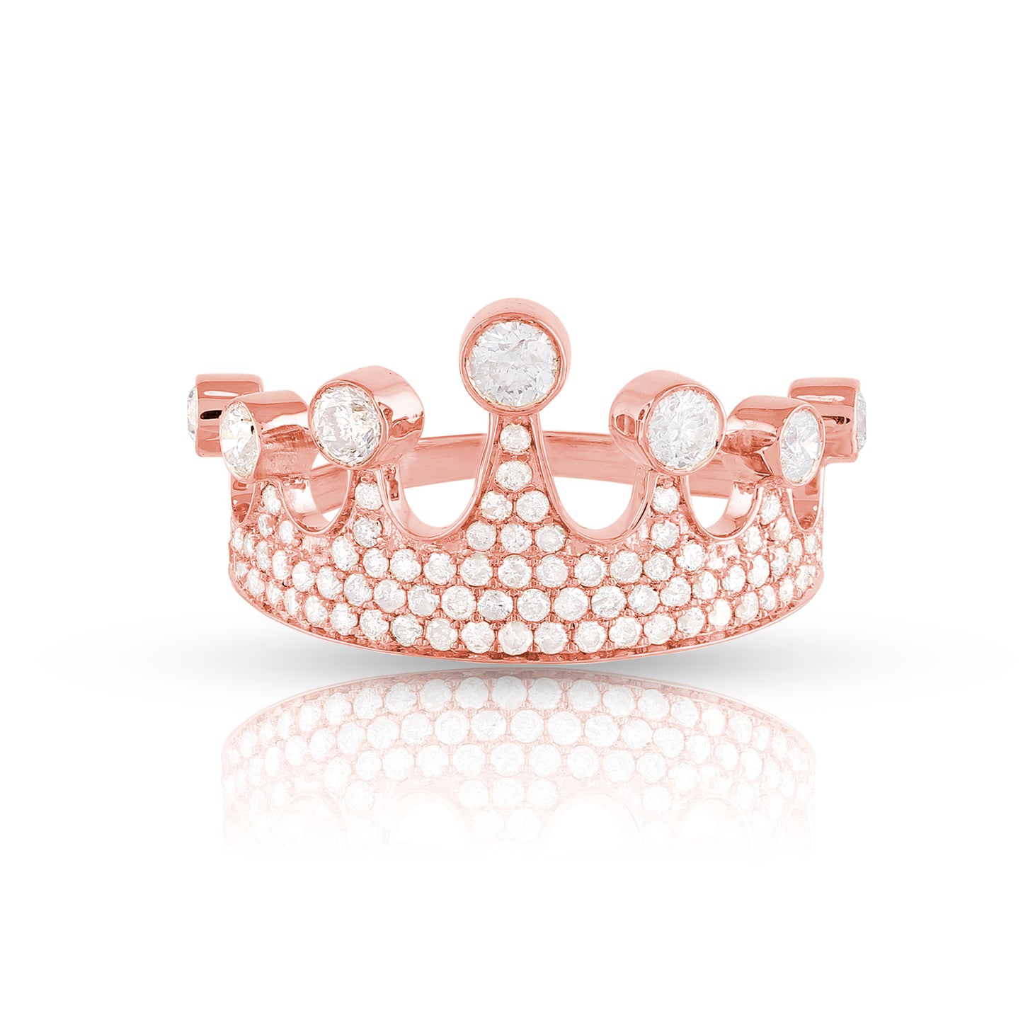 0.95 Carat Crown Diamond Ring By Truth Jewel