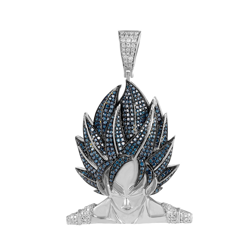 Vegeta Diamond Pendant