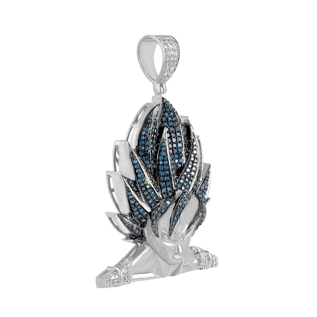 Vegeta Diamond Pendant