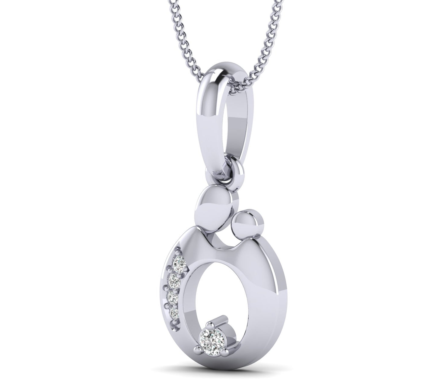 Mother & Child Pendant by Truth Jewel
