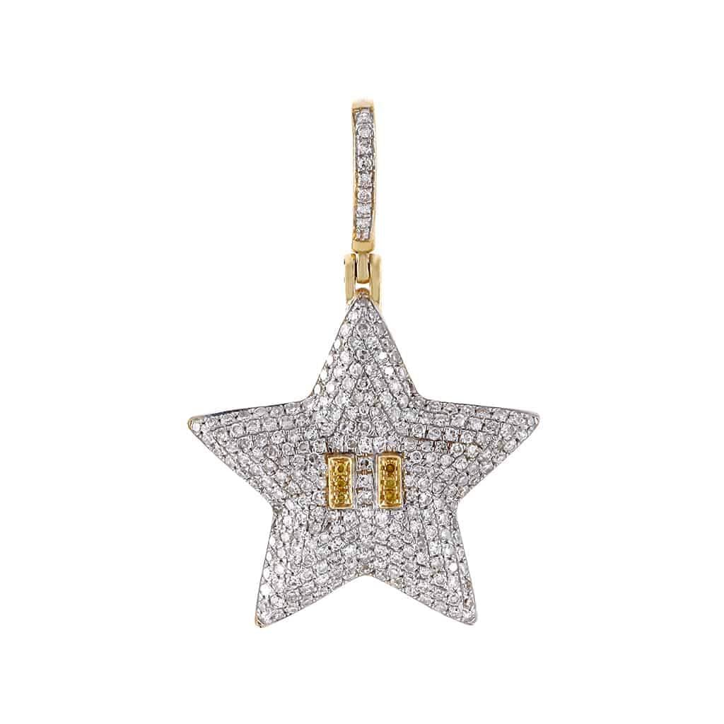 Starfish Pendant yellow gold