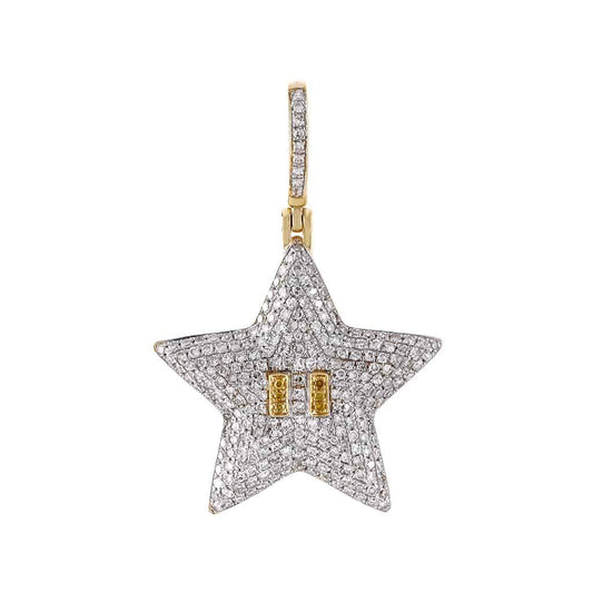 Starfish Pendant yellow gold