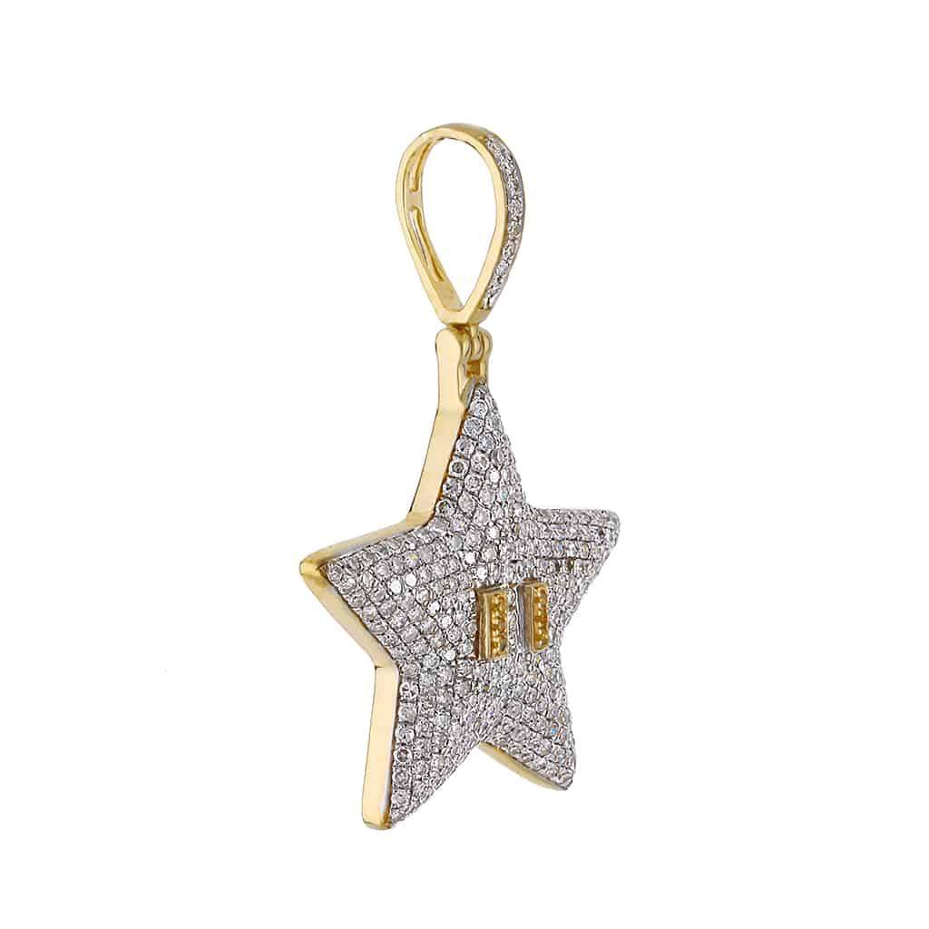 Starfish Pendant yellow gold
