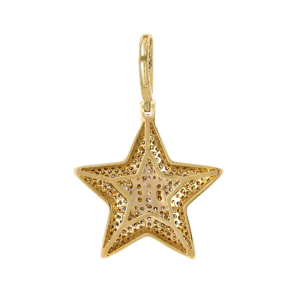 Starfish Pendant yellow gold