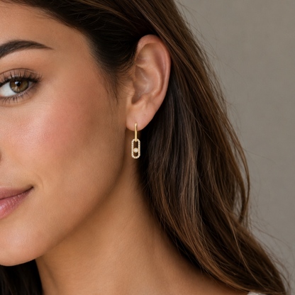 lab grown diamond earrings