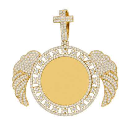 Angel Wings Picture Pendant