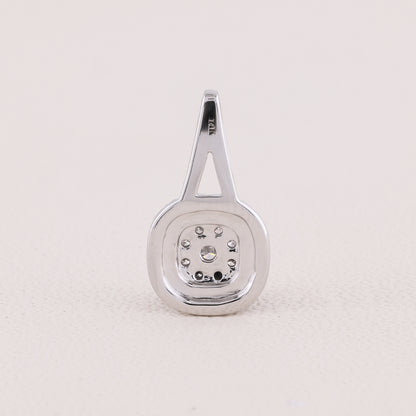 round diamond pendant