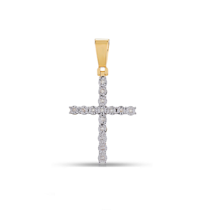 Cluster Cross Pendant