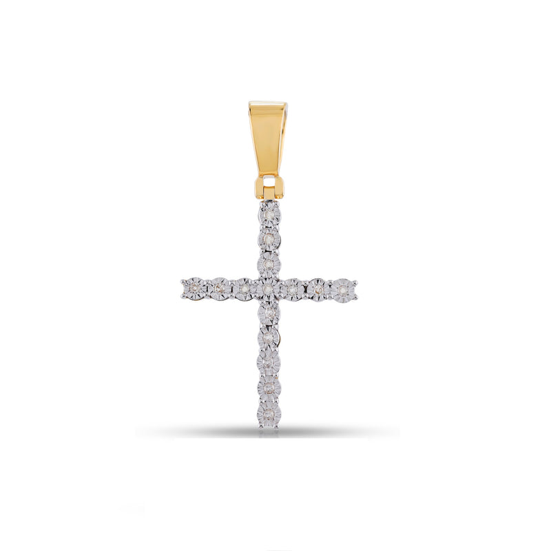 Cluster Cross Pendant