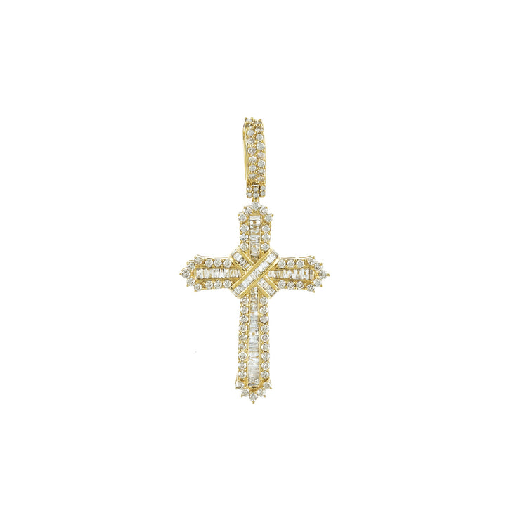 Yellow Gold Cross Pendant