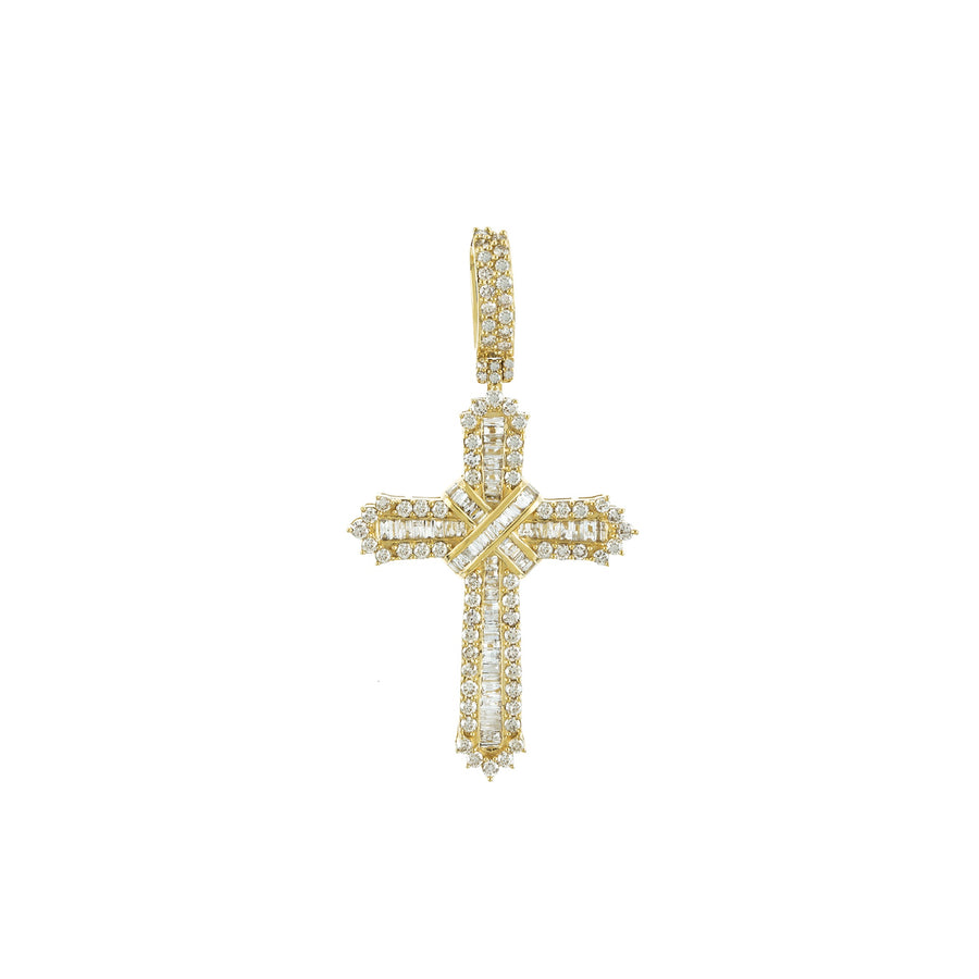 Yellow Gold Cross Pendant