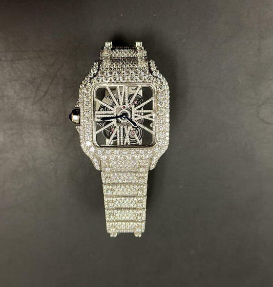 Skeleton Diamond Watch