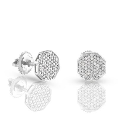 0.17ct Gold Diamond Stud Earring by Truth Jewel