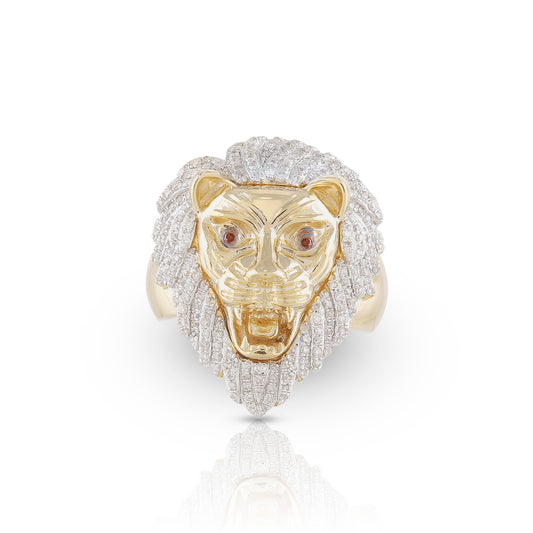 Lion Head Ring by Truth Jewel