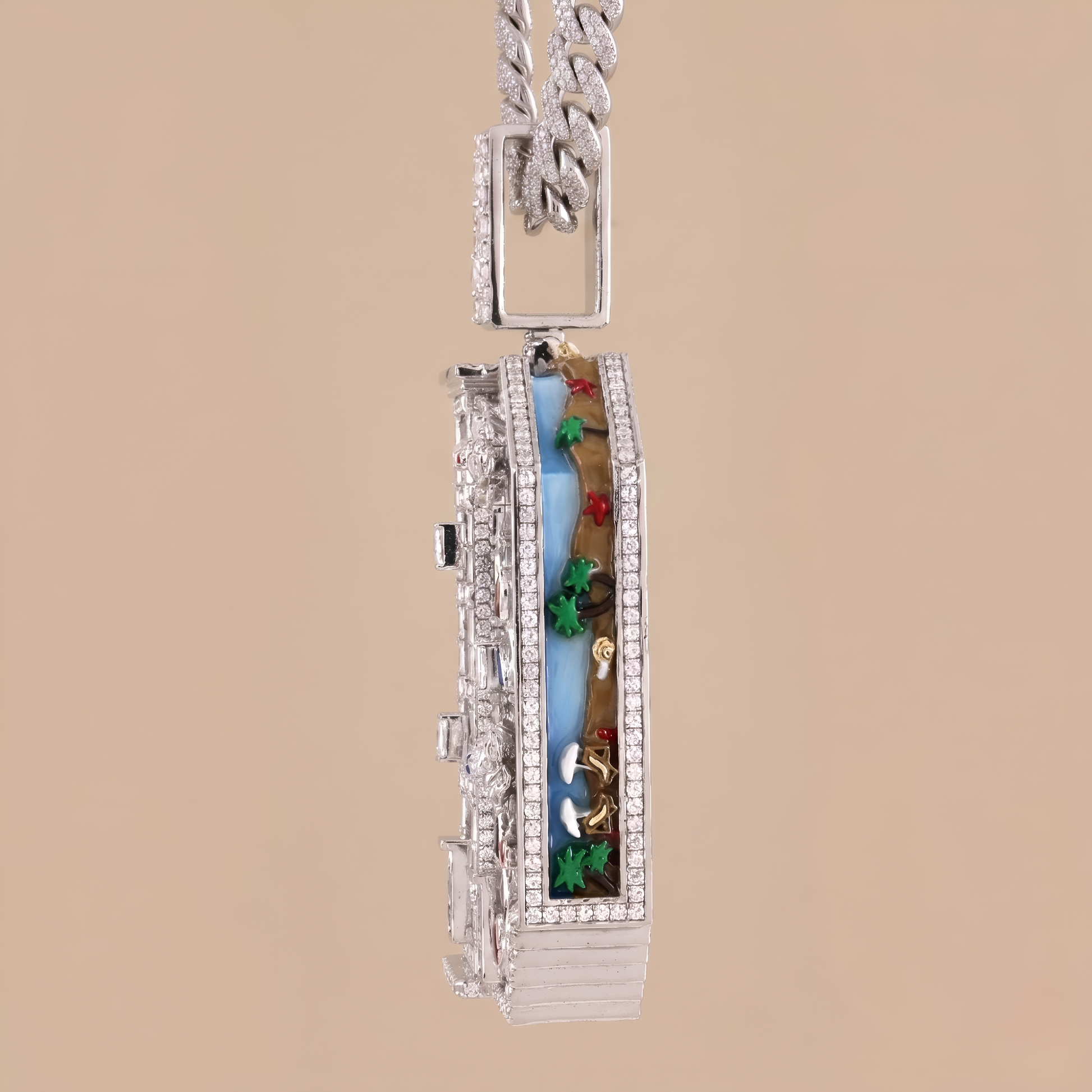 cityscape large led pendant