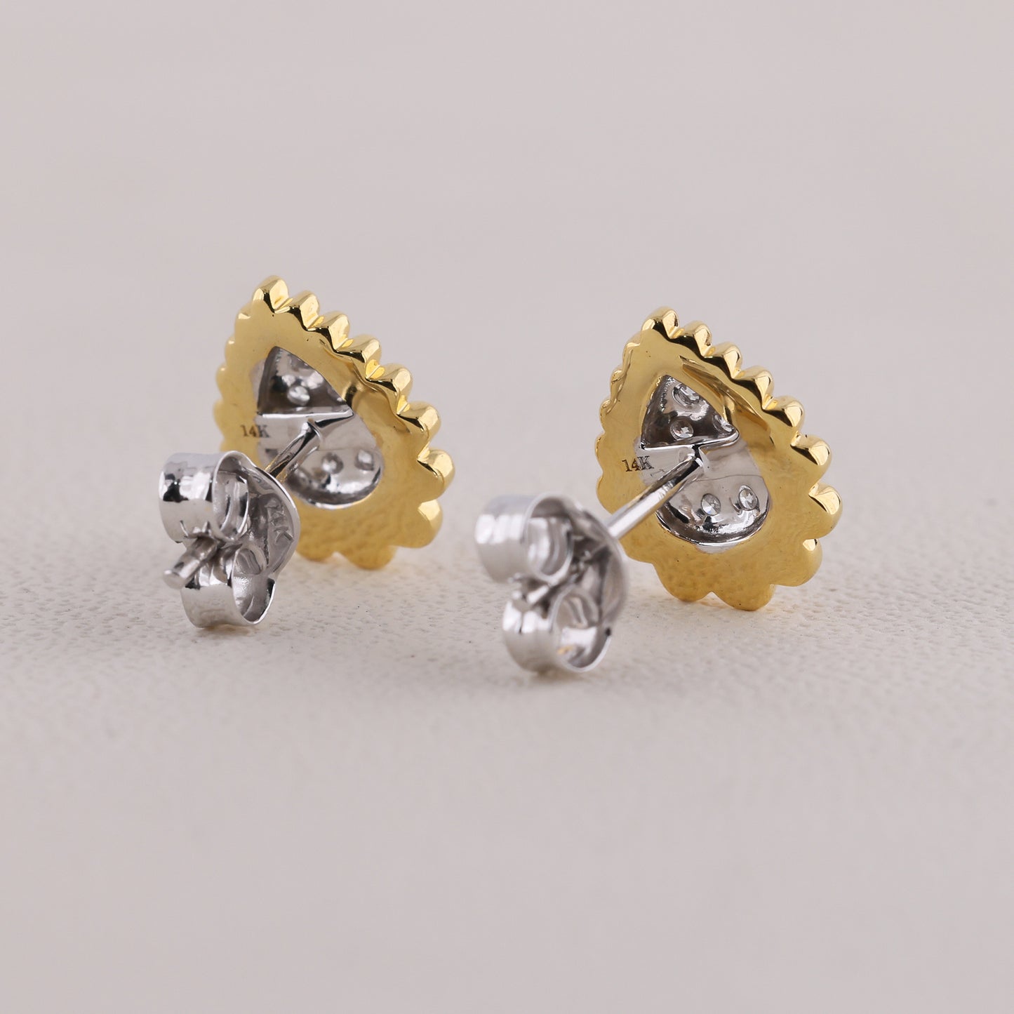 butterfly back earrings