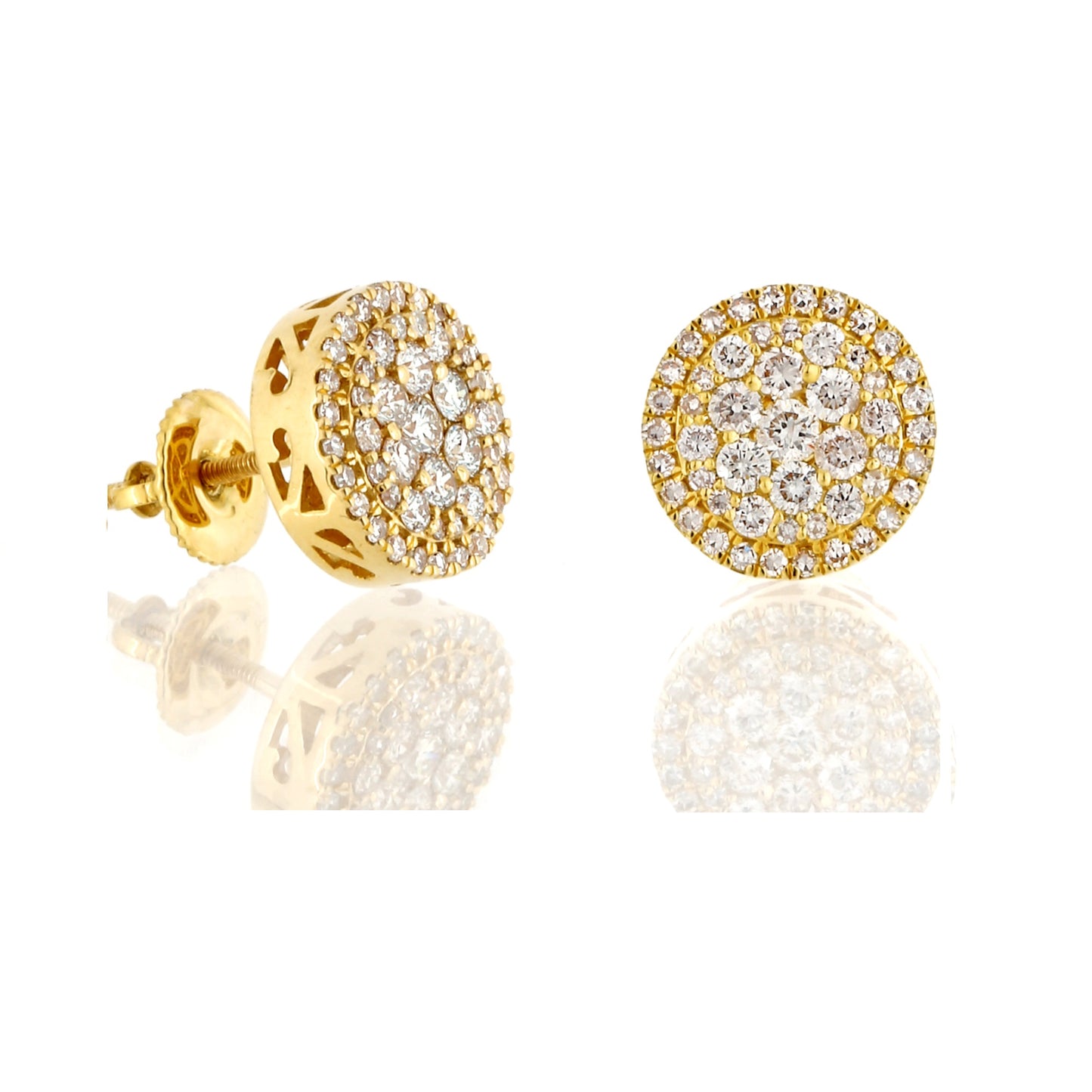 Gold & Diamond Grace Earring by Truth Jewel