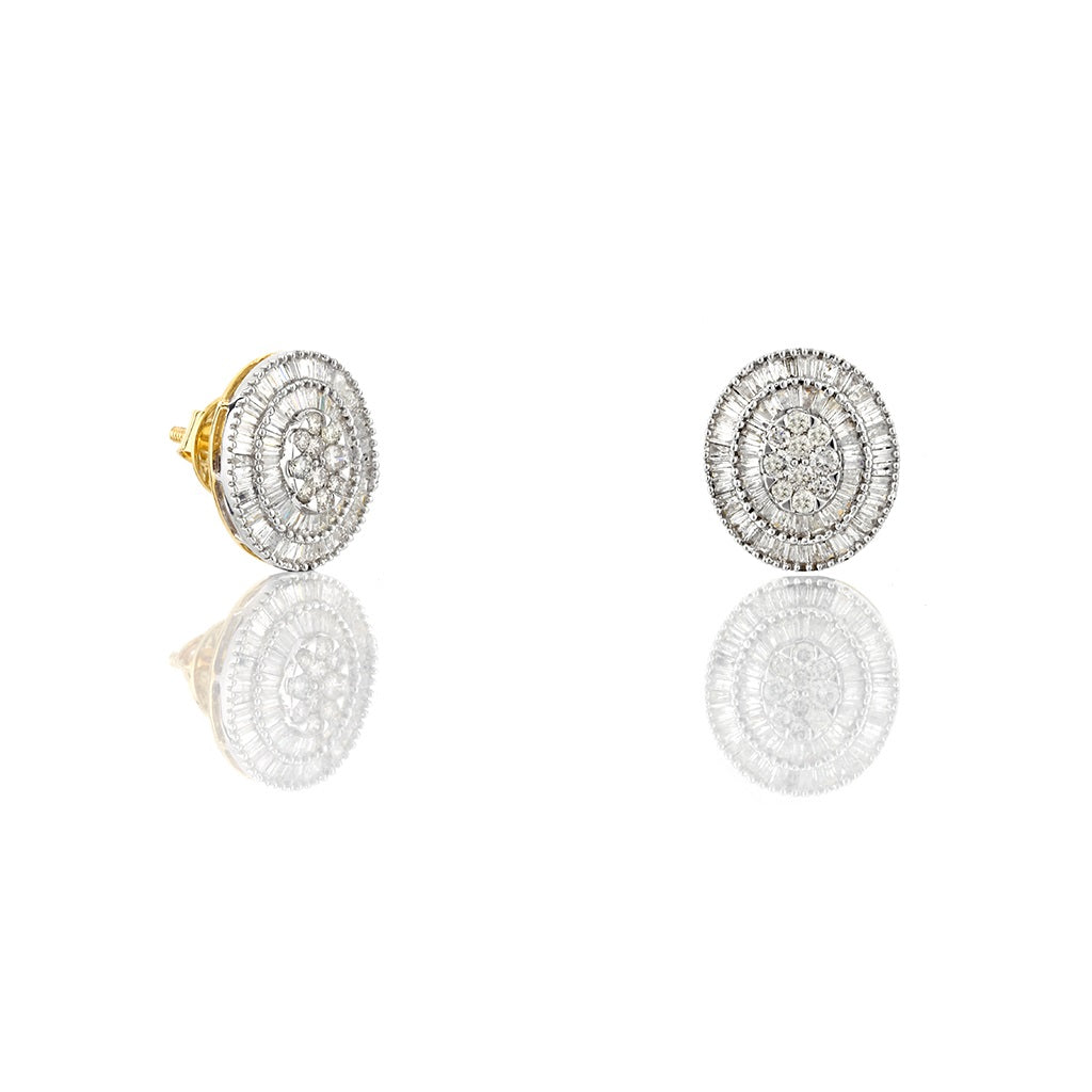 Baguette Diamond Earrings