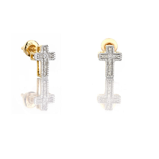 Cross Stud Earring