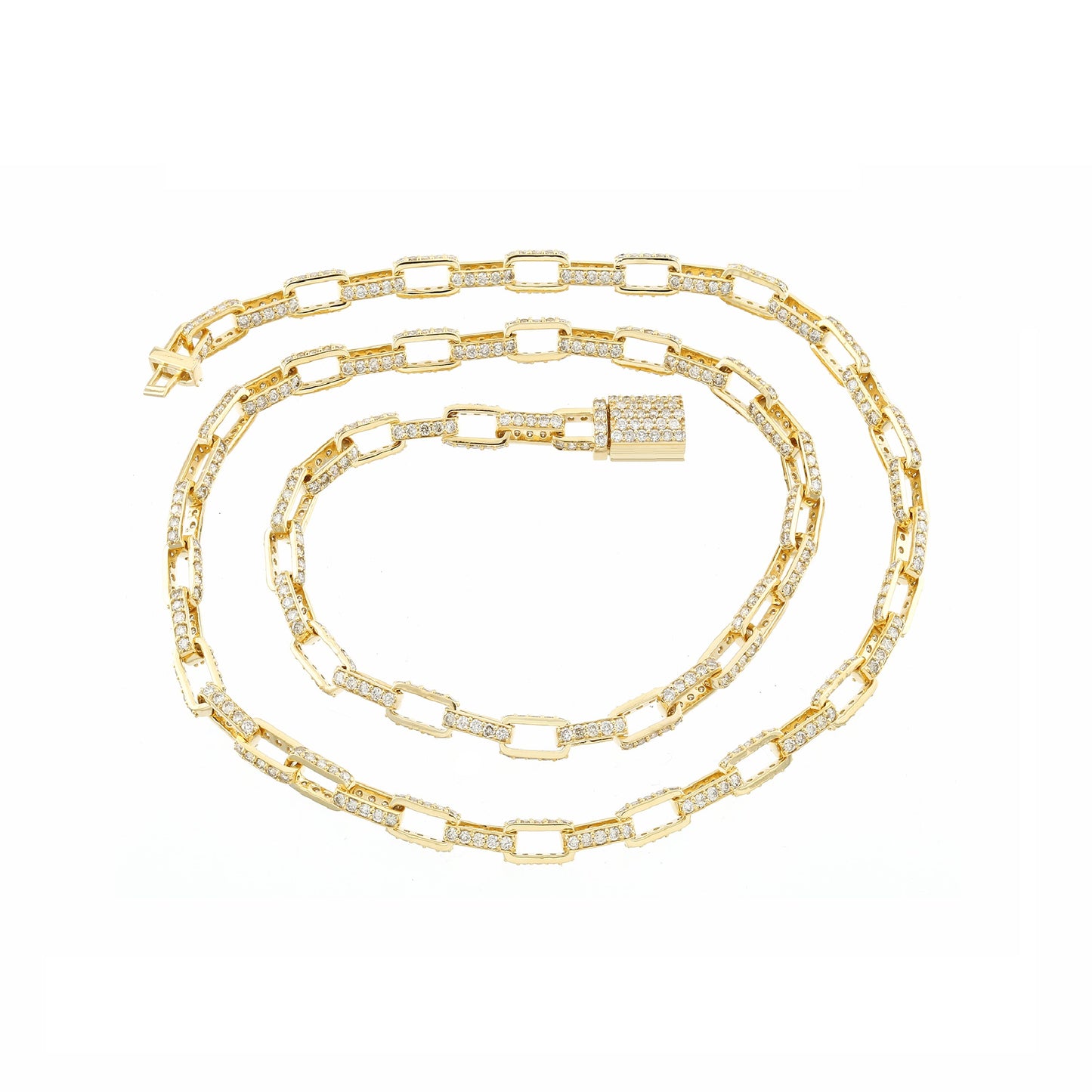 Rectangle link Diamond chain