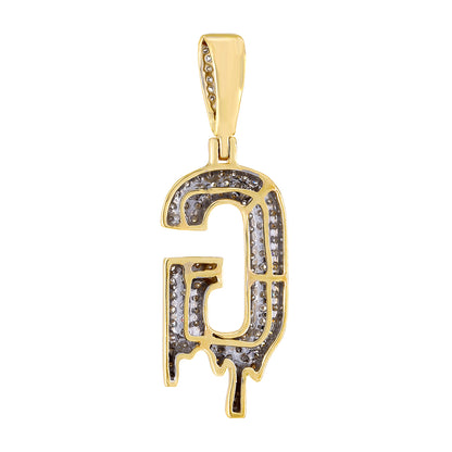 G alphabet gold pendant by Truth Jewel