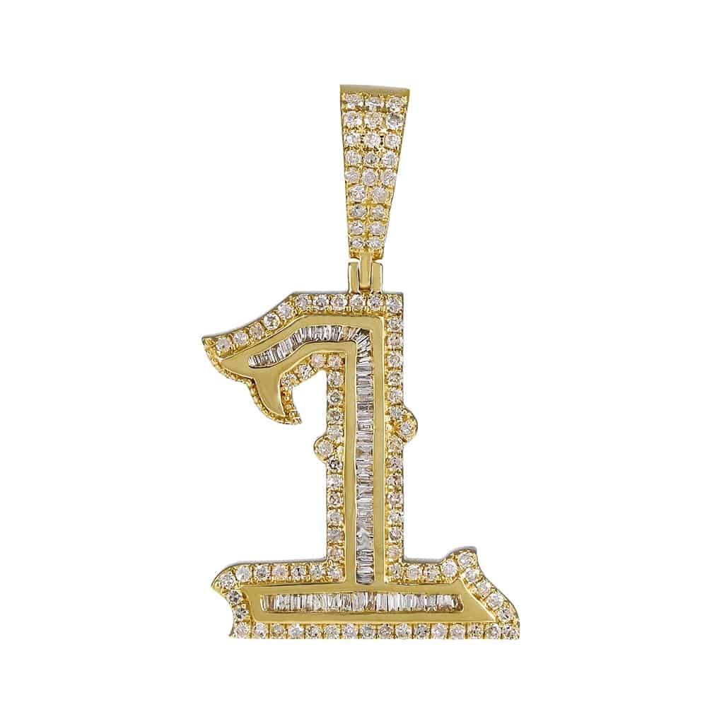 Number pendant