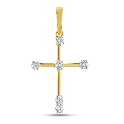 Diamond Cross Pendant by Truth Jewel