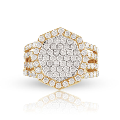 19.4m Gold and Diamond Ring by Truth Jewel
